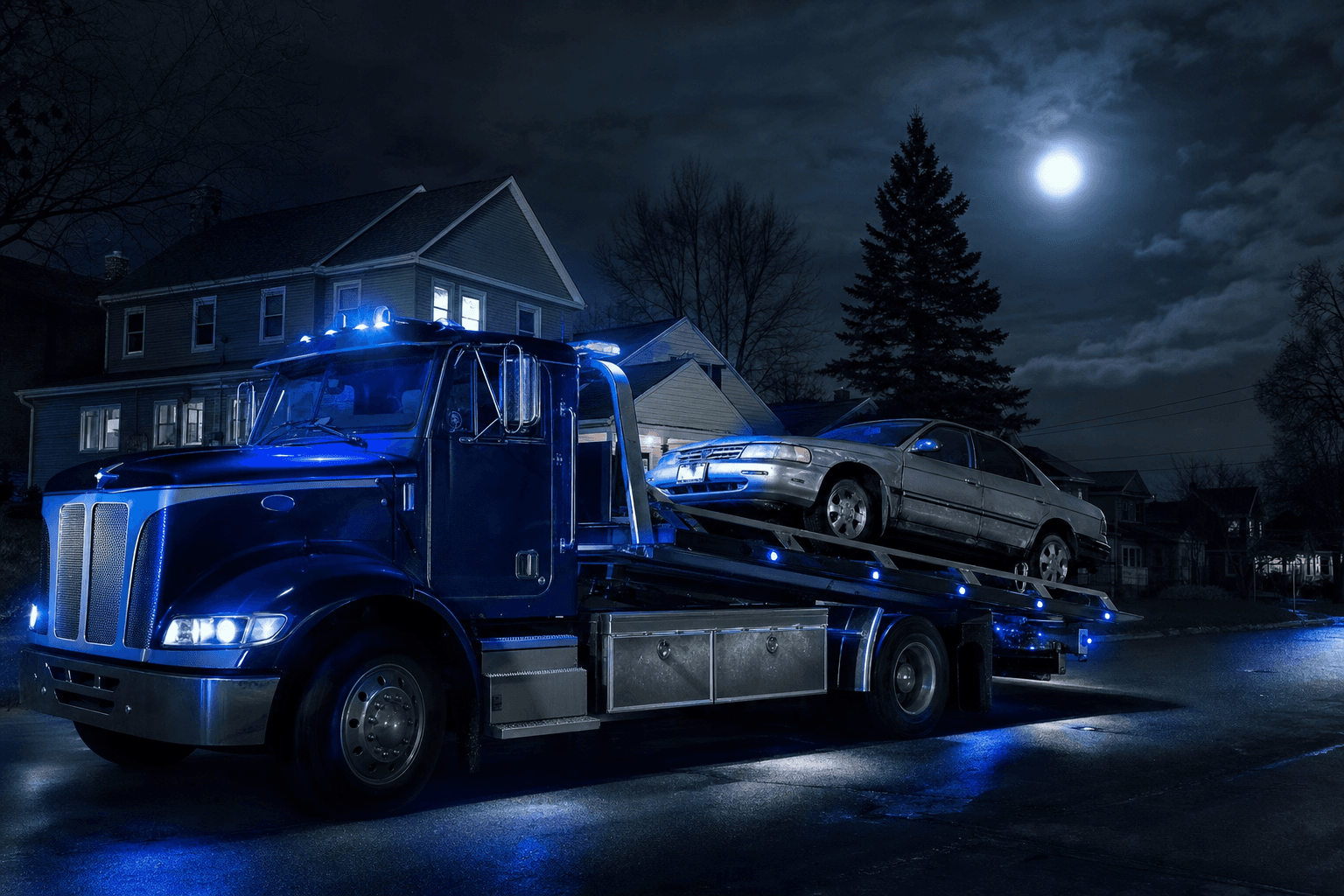 Junk Cars Jimmy tow truck and removal service in Belleville